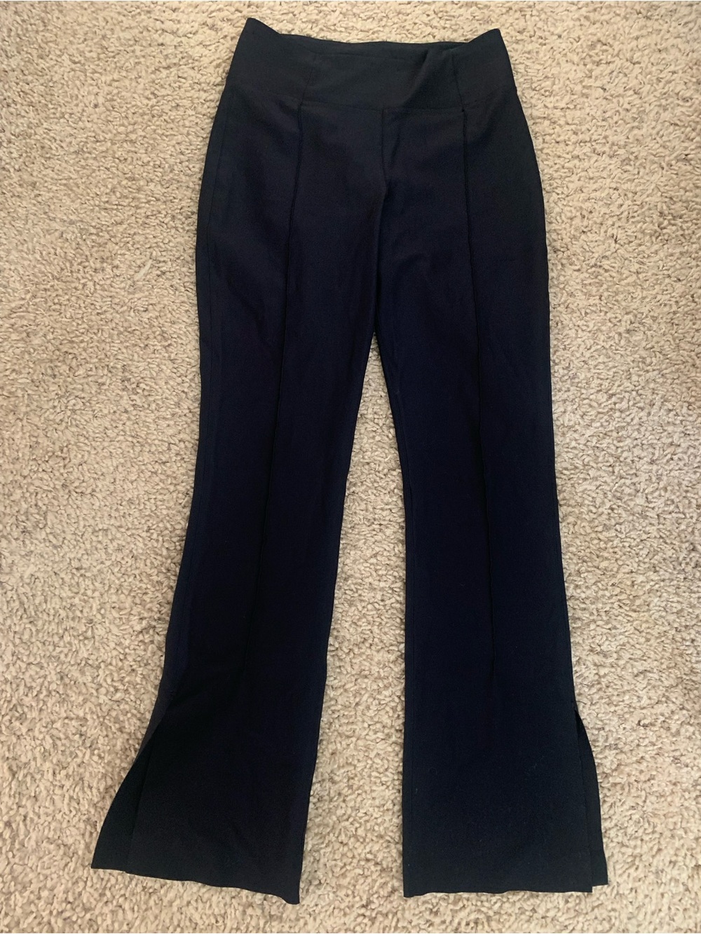 Epoque Evolution black flare pull on pants- size 8 - Picture 4 of 10